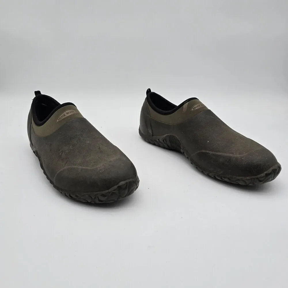 Muck Boot Company Shoes Mens 12 Low Waterproof Slip On Clogs Gardening Water